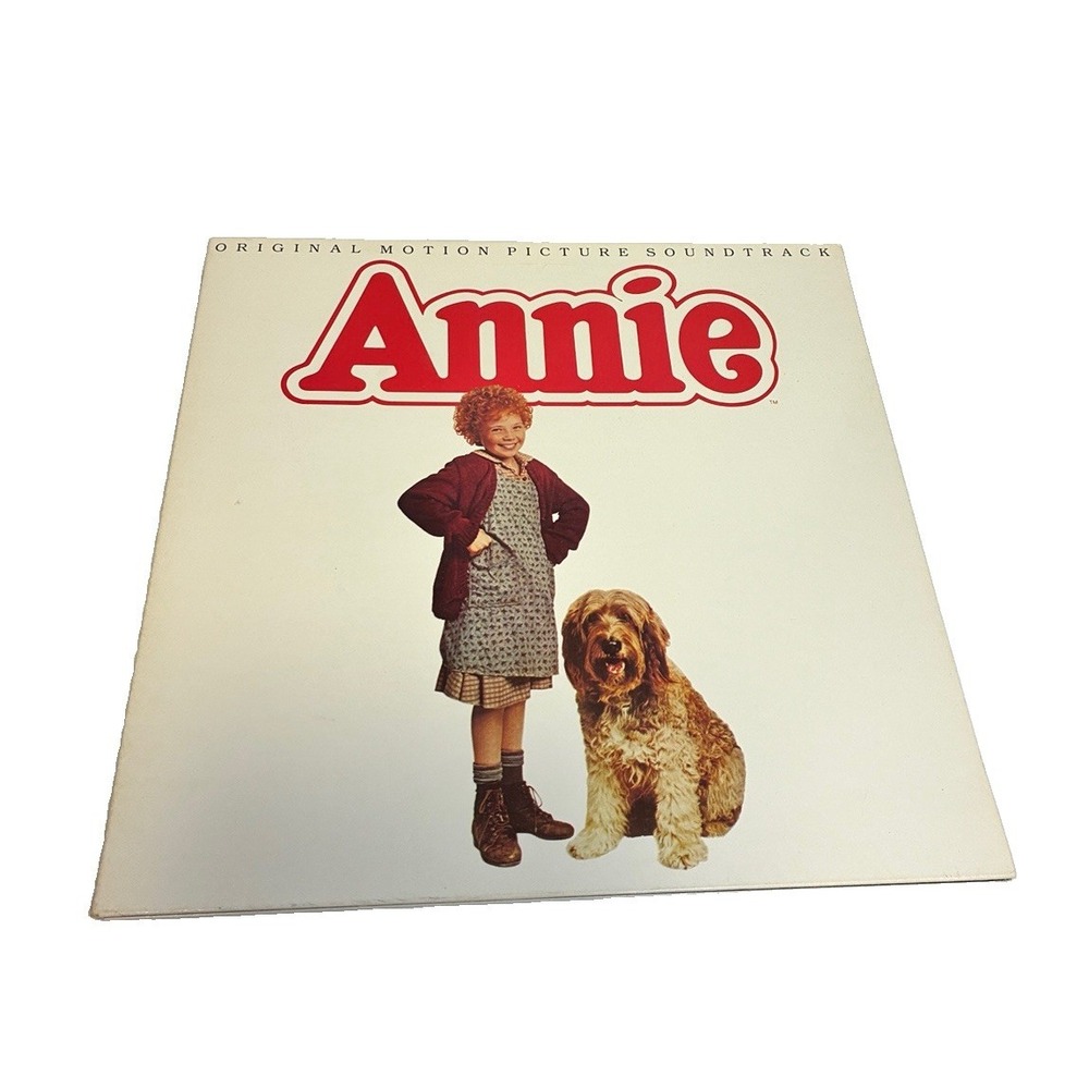 1982 Annie Original Motion Picture Soundtrack LP Vinyl Columbia JS 38000